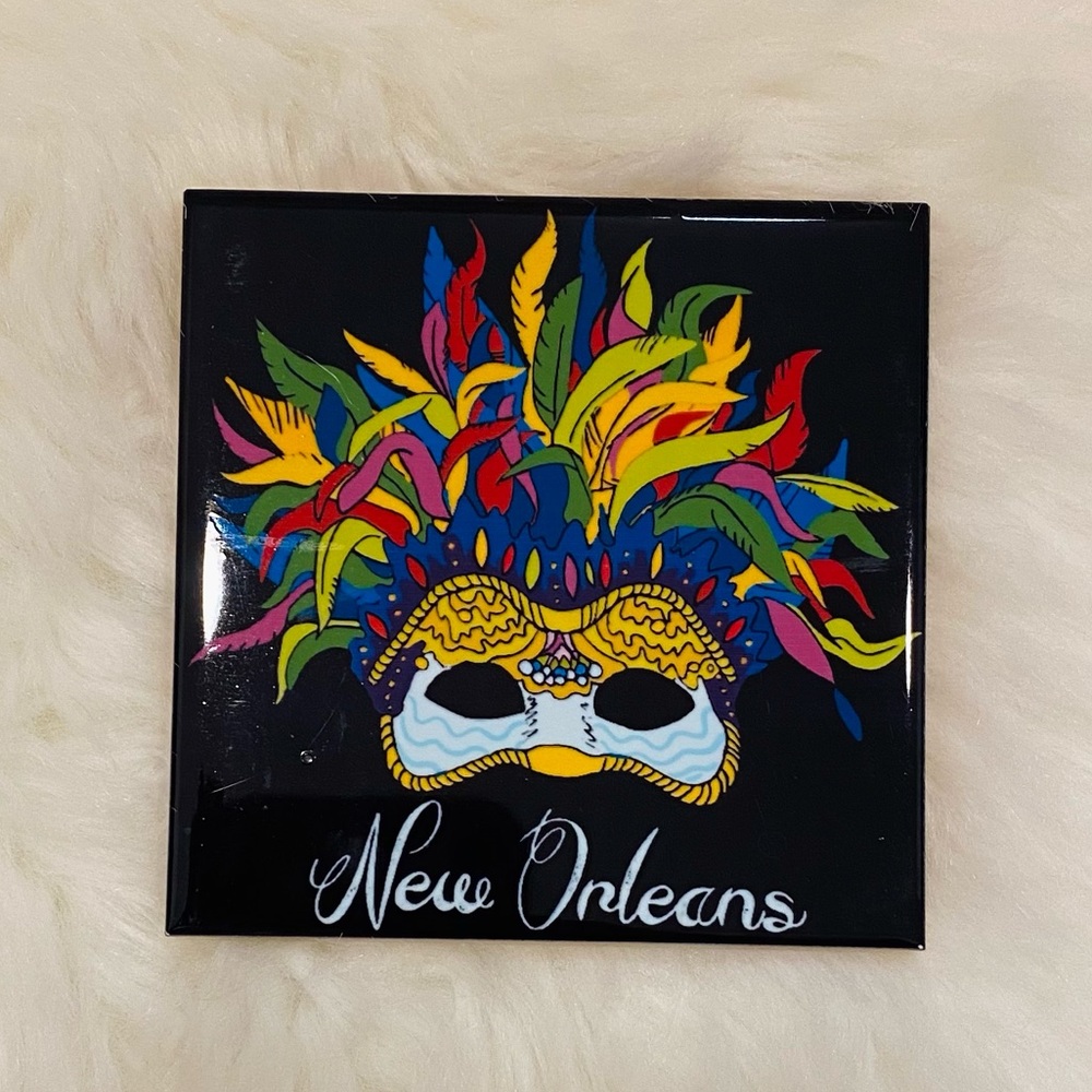 New Orleans Coasters. Carnival, mask.